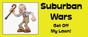 Suburban Wars - Get Off My Lawn! logo