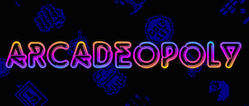 Arcadeopoly: The Card Game logo