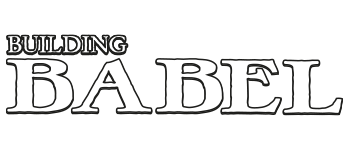 Building Babel game mat logo