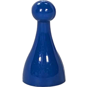 Halma, Plastic, Blue Thumbnail