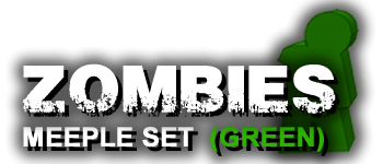 Zombies Meeple Set (Green) logo