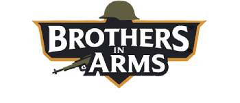Brothers In Arms - the card game logo