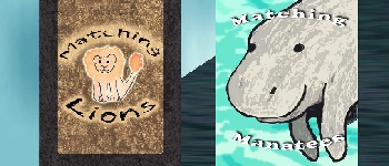 Matching Lions & Matching Manatees logo