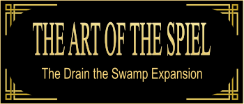 The Art of the Spiel: The Drain the Swamp Expansion logo