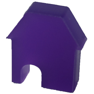 Building, Small, Side Door, Purple Thumbnail