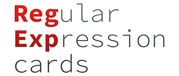 Regular Expression cards logo