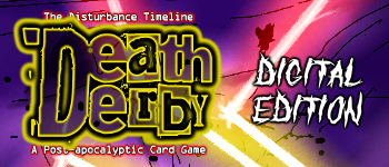 Death Derby: A Post-apocalyptic Card Game Digital PnP logo