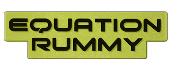 Equation Rummy: Solving Equations Game logo