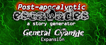 Post-apocalyptic Escapades: General Cyanide Exp. PnP Edition logo