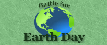 The Battle for Earth Day logo