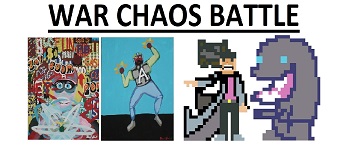 WAR CHAOS BATTLE logo