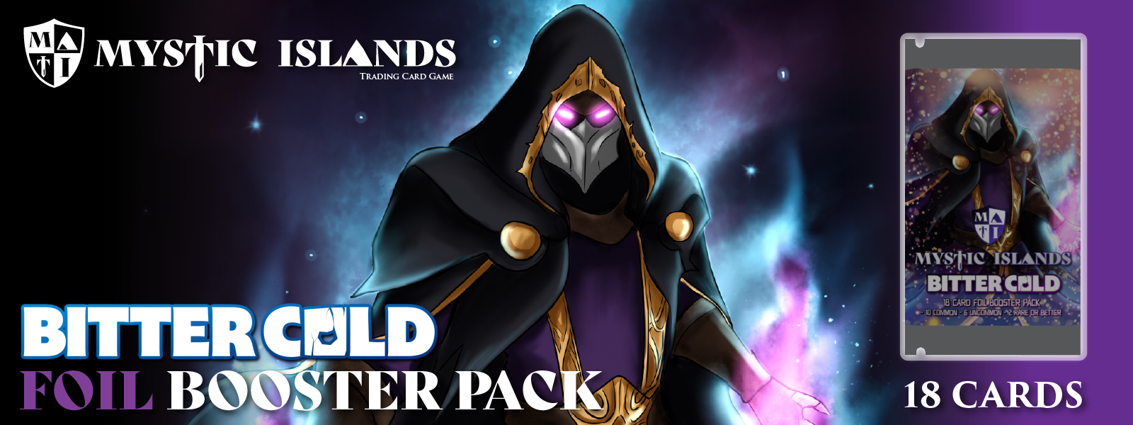 MYSTIC ISLANDS TCG | ALL-FOIL BC Booster Pack