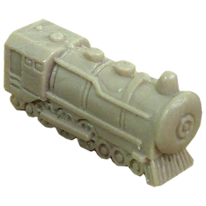 Locomotive Train Engine, Tan