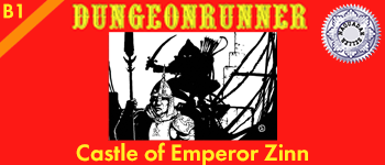 Dungeonrunner Hack Pack B1: Castle of Emperor Zinn logo