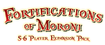 Fortifications of Moroni 5-6 player expansion logo