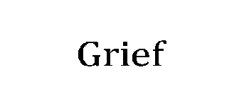 Grief (as I experience it) logo