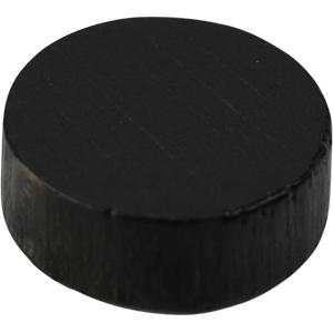 Disc, 15mm x 5mm, Black Thumbnail