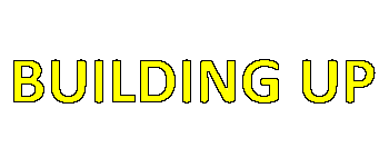 Building up logo