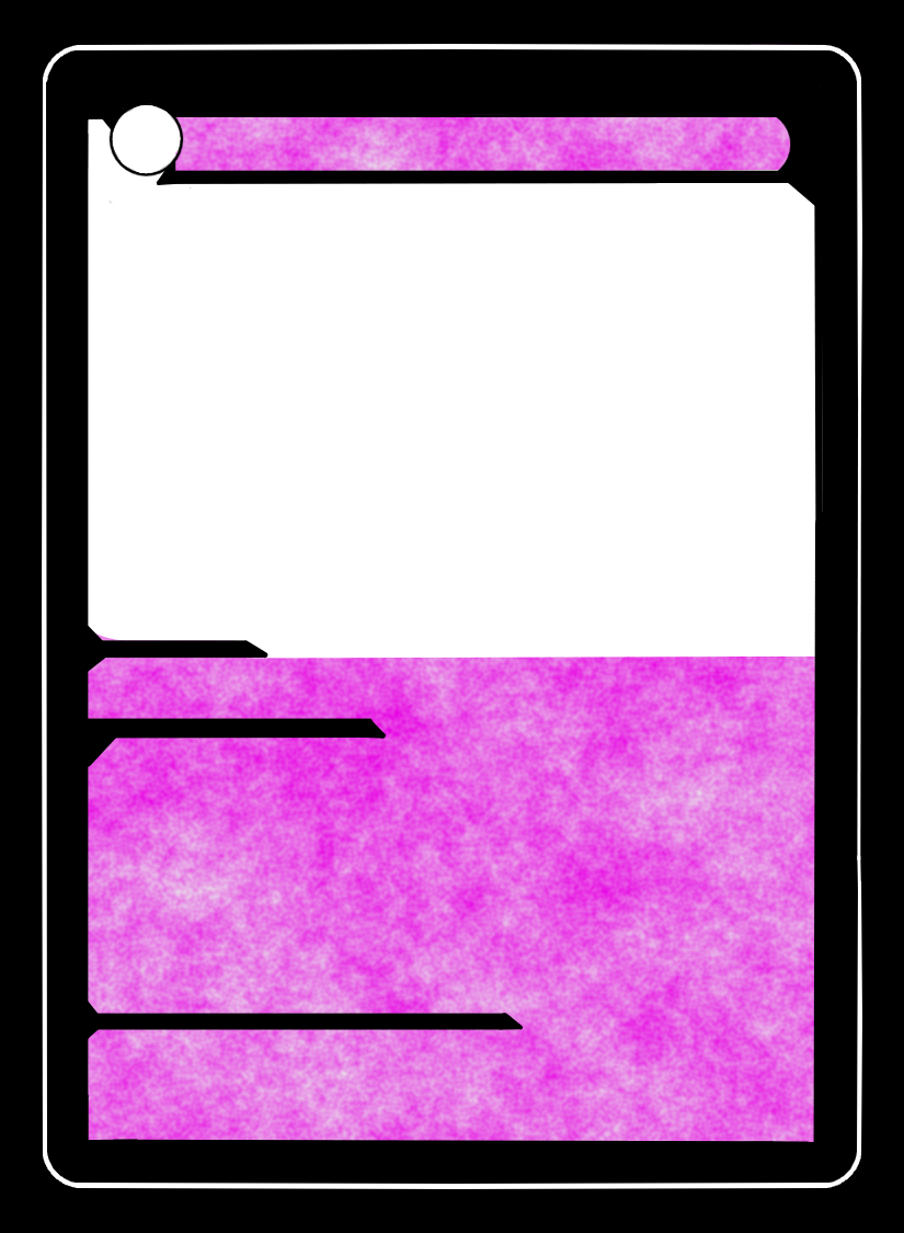 Poker Card - Clean Pink Card Template