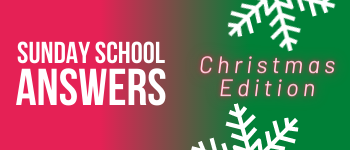 Sunday School Answers - Christmas Edition logo