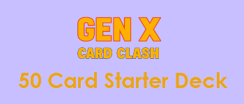 Gen X: Card Clash logo