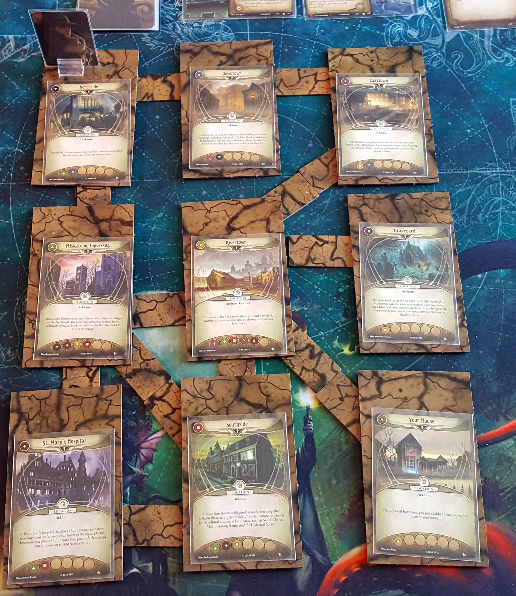 arkham horror card game parlor LCG Arkham Horror: The Card Game