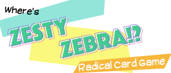 Where's Zesty Zebra!? logo