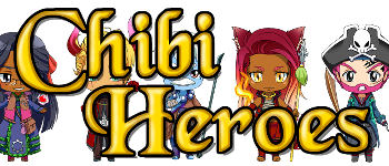 Chibi Heroes logo