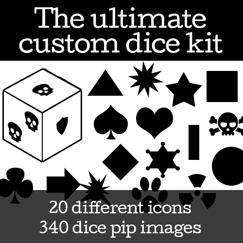 The Ultimate Custom Dice Kit