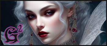 Gothic Girls Playing Cards logo