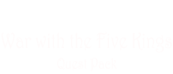 Tales of Arthur: War with the Five Kings Quest Pack logo