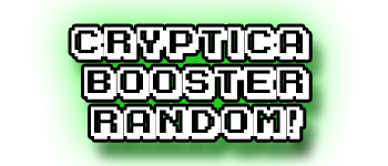 Cryptica Booster, Random logo