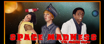 Space Madness the Board Game logo