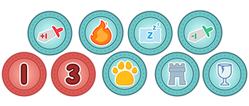 Medimon Token Punchouts logo