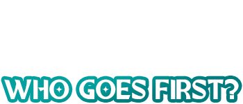 Who Goes First? logo