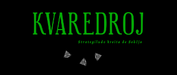 Kvaredroj - a game in esperanto logo