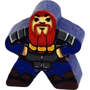 Dwarf, Blue - Character Meeple Thumbnail
