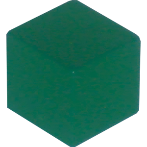 Cube, 10mm, Green Thumbnail