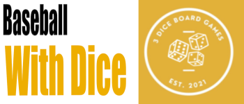 Baseball With Dice. logo