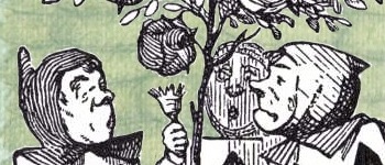 Alice in Wonderland Vintage logo