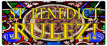 St. Benedict RULEZ! logo