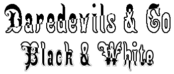 Daredevils & Co - Black & White logo