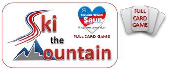 Ski the Mountain Card Full Game - Saun logo