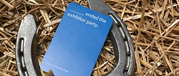 Equestrians Against Normalcy Extreme Eventer Deck logo