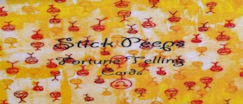 Jumbo Stick Peeps Fortune Telling Cards logo