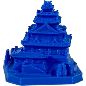 Donjon Pagoda, Blue Thumbnail