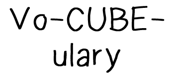 Vo-CUBE-ulary logo