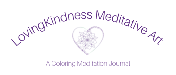 LovingKindness Meditative Art: A Coloring Meditation Journal logo