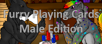 Furry Playing Cards (Male Edition) logo