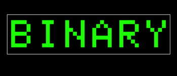 Binary logo